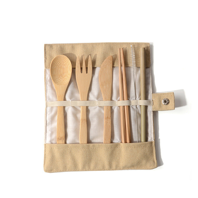 Portable cutlery set