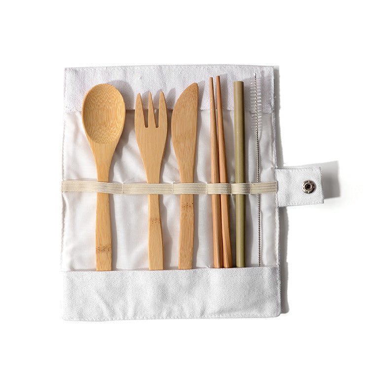 Portable cutlery set