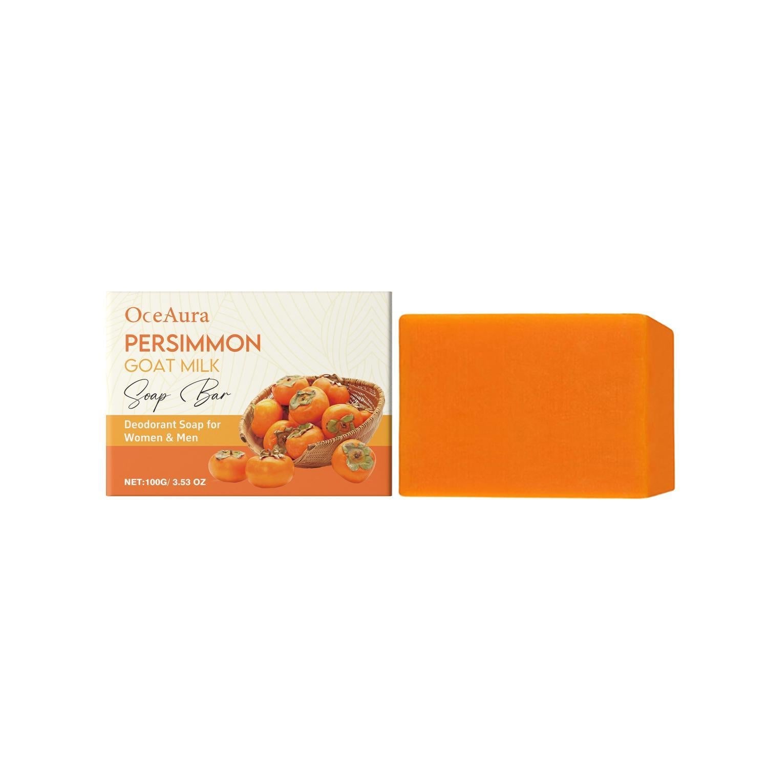 Persimmon Goat Milk Soap Bar