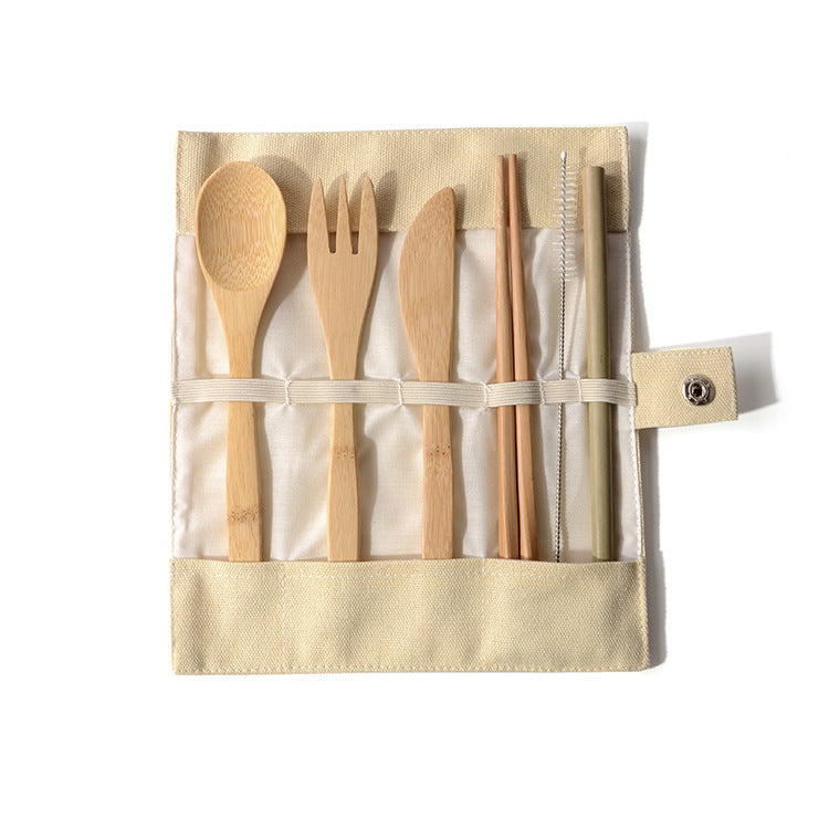 Portable cutlery set