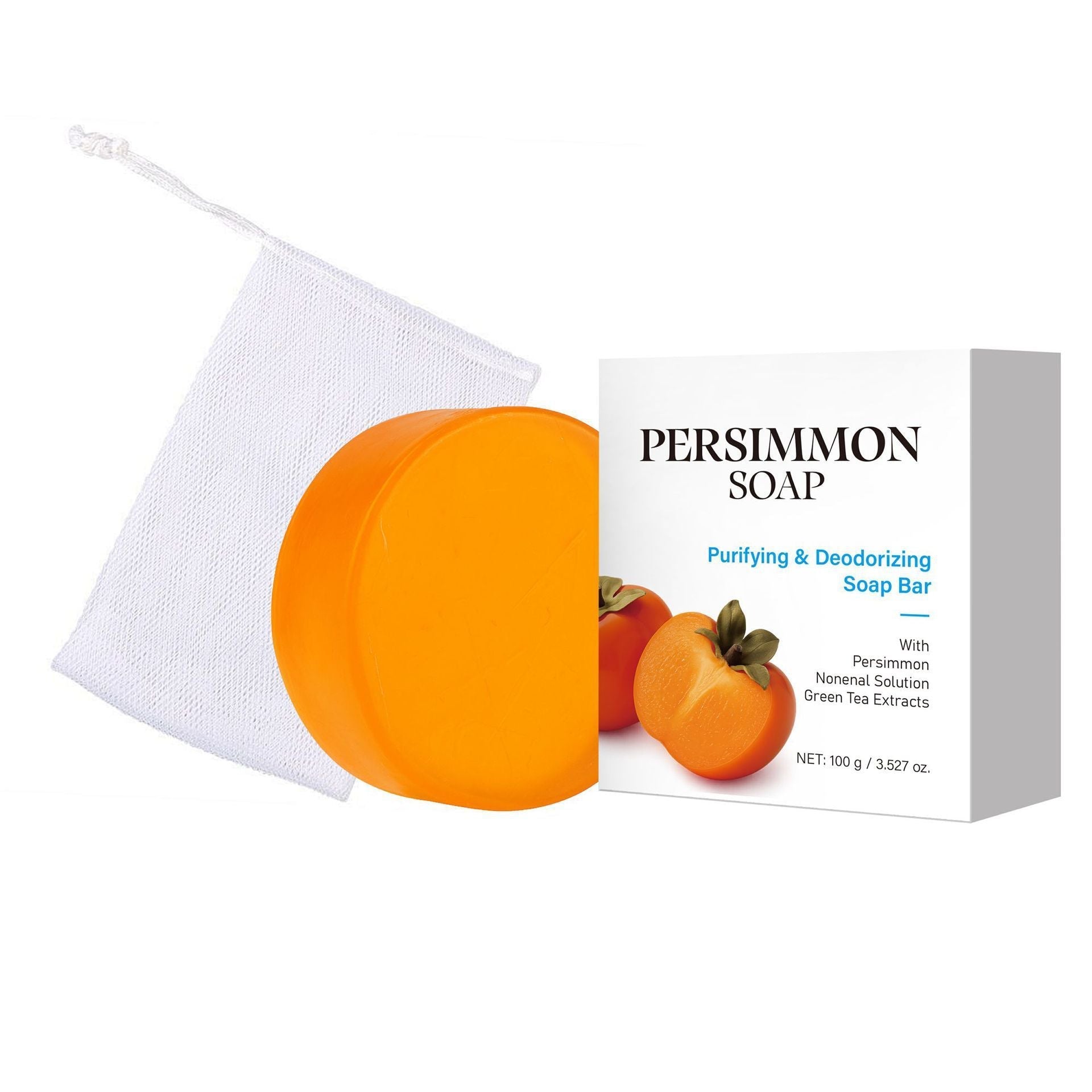 Purifying Deodorant Soap Persimmon Soap Bar