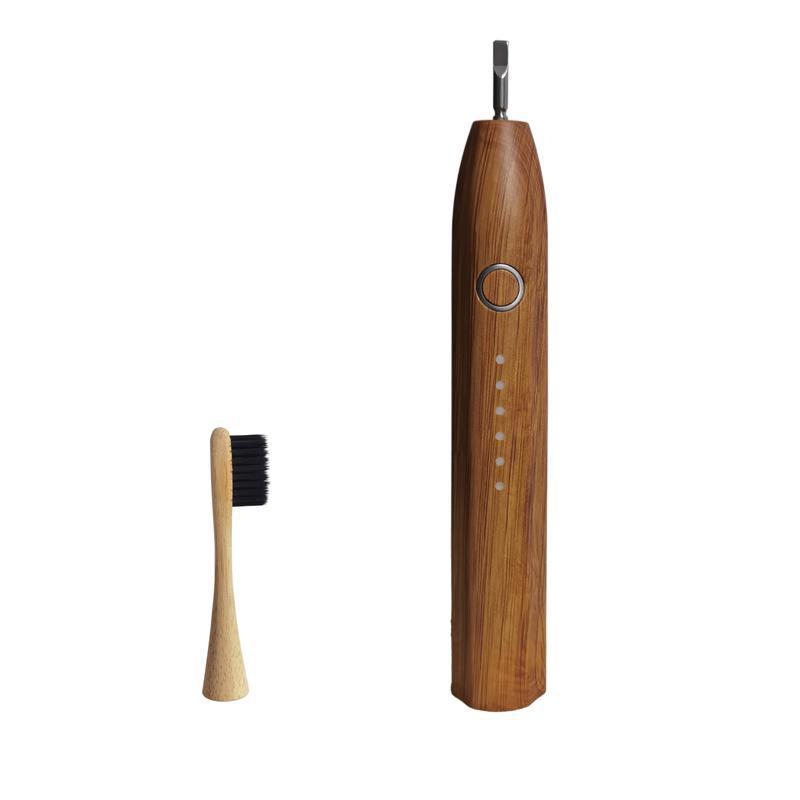 Bamboo electric toothbrush